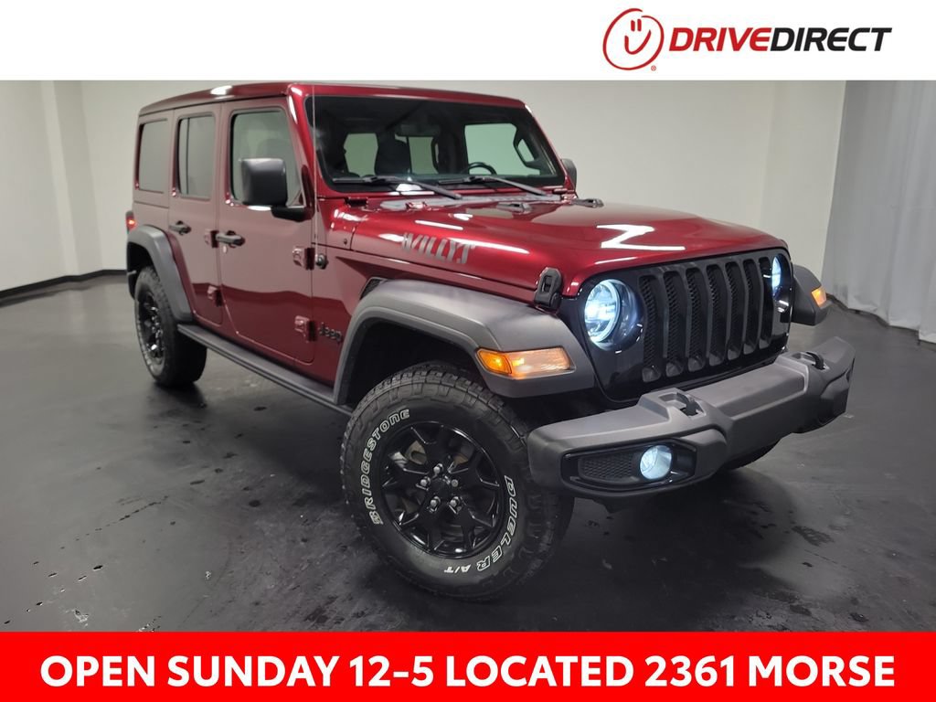 Used 2021 Jeep Wrangler Unlimited Sport AWD/4WD image 1