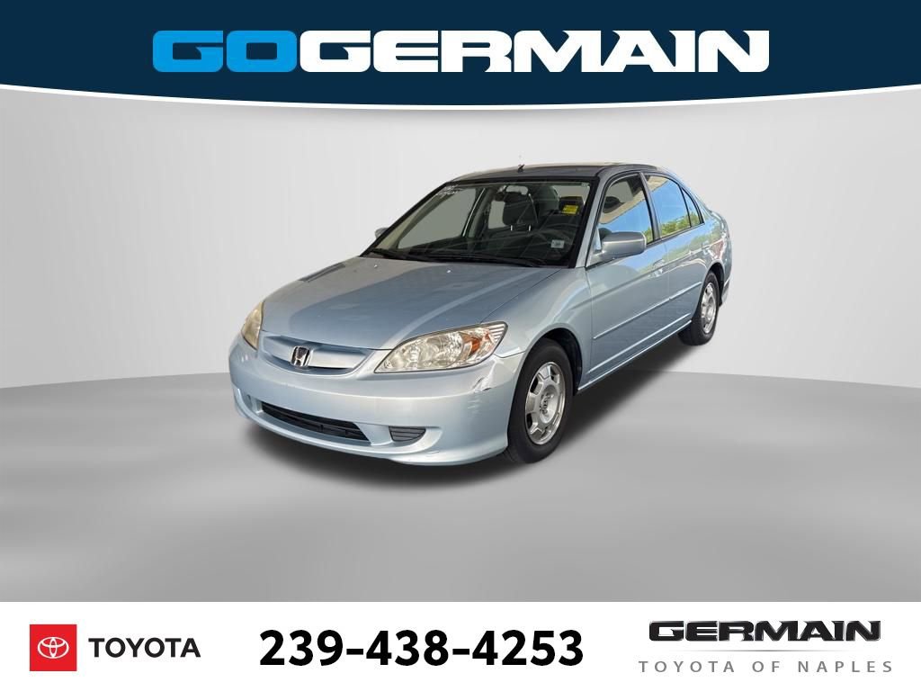 Used 2005 Honda Civic Hybrid Sedan