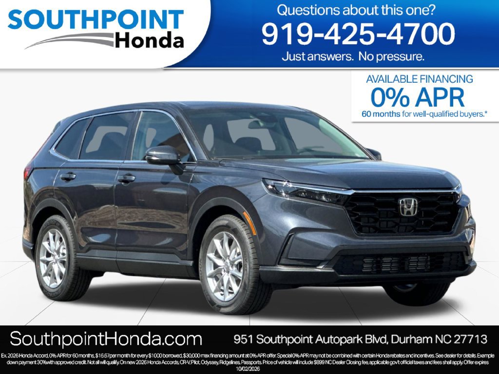 New 2026 Honda CR-V EX