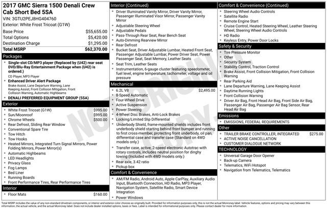 Used 2017 GMC Sierra 1500 Denali image 40