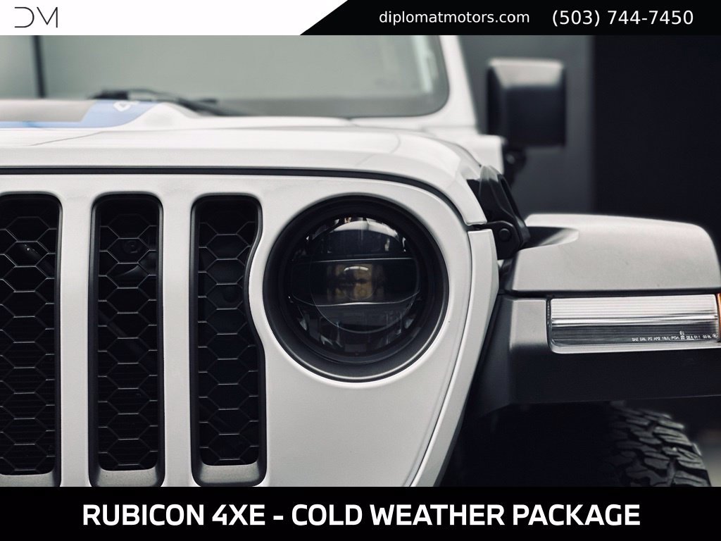 Used 2023 Jeep Wrangler Unlimited Rubicon 4xe w/ Cold Weather Group AWD/4WD image 13