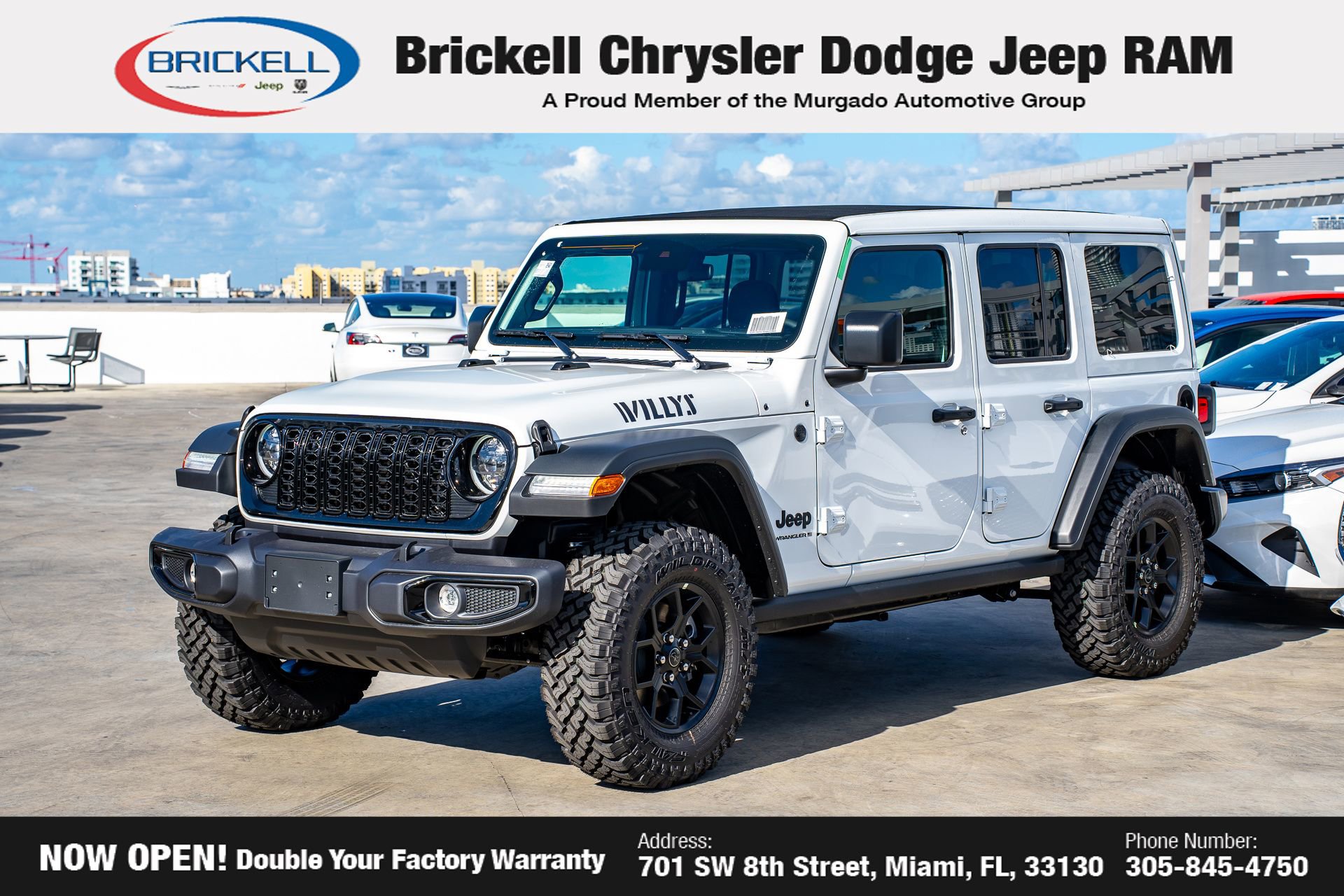 New 2025 Jeep Wrangler Willys