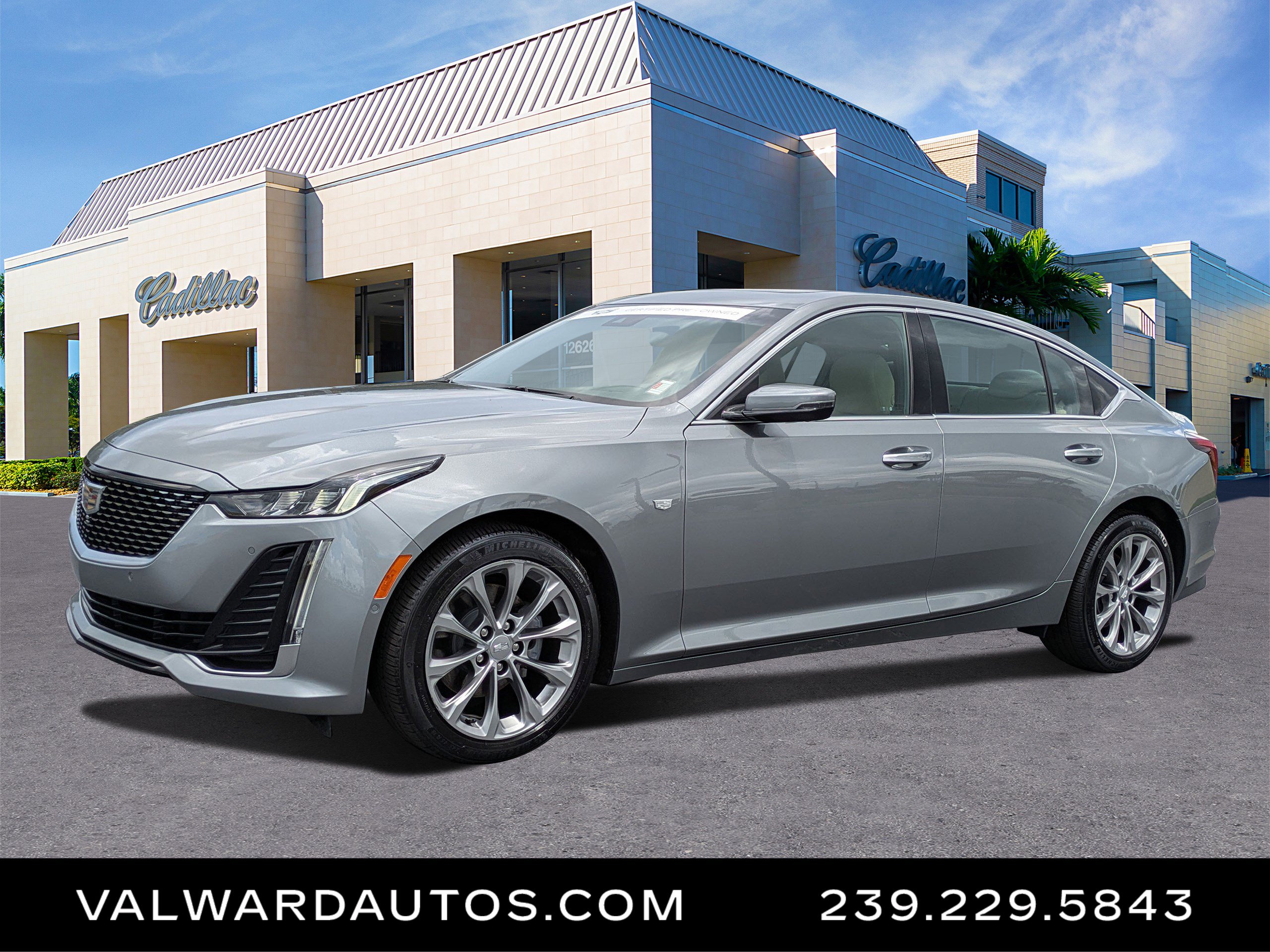 Certified 2023 Cadillac CT5 Premium Luxury w/ Parking Package AWD/4WD image 1
