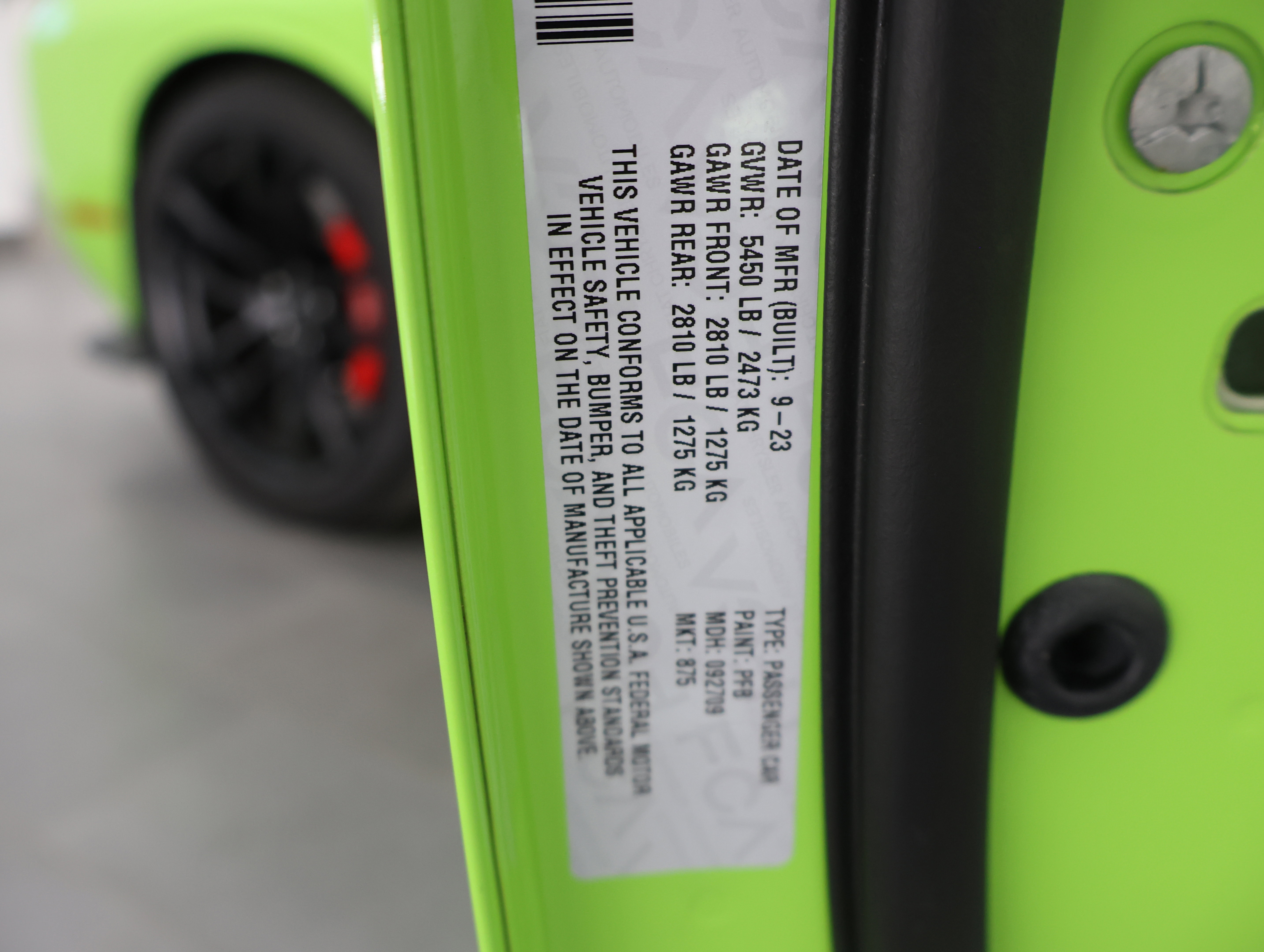 Used 2023 Dodge Challenger SRT Hellcat RWD image 63