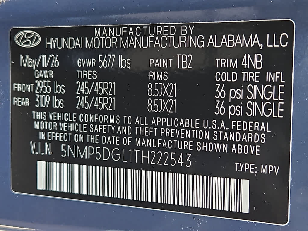 New 2026 Hyundai Santa Fe Calligraphy AWD/4WD image 24