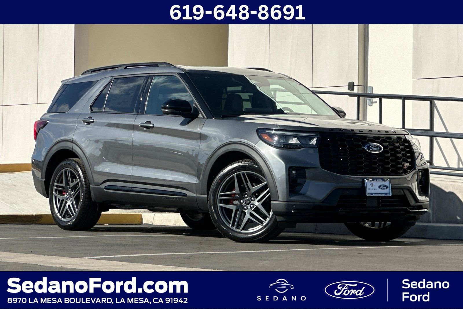 New 2026 Ford Explorer ST w/ Sun And Sound Package