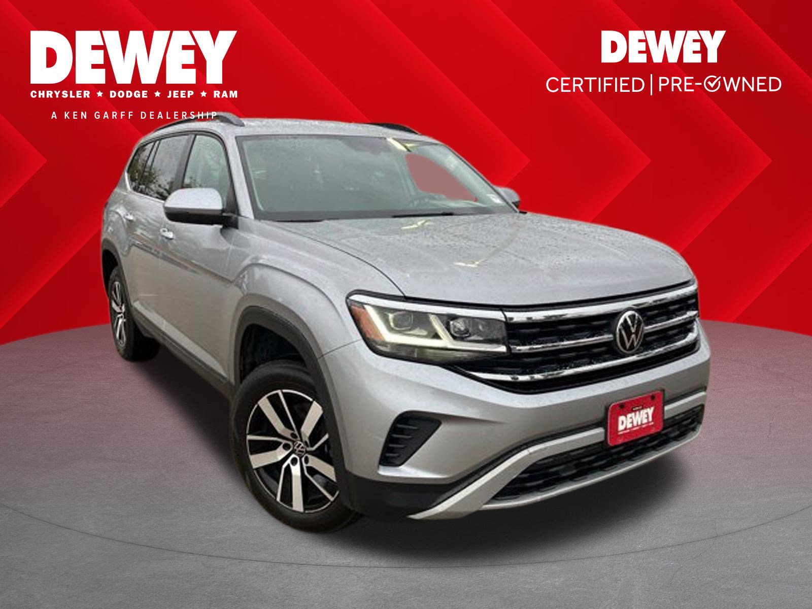 Used 2021 Volkswagen Atlas SE AWD/4WD image 1