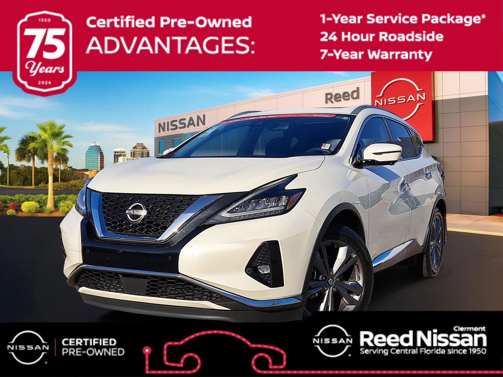 Certified 2024 Nissan Murano Platinum w/ Cargo Package