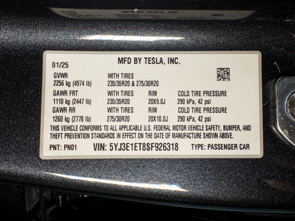 Used 2025 Tesla Model 3 Performance AWD/4WD image 25