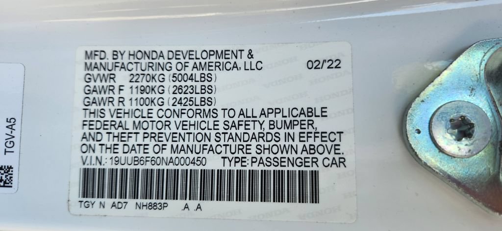 Used 2022 Acura TLX w/ Advance Package AWD/4WD image 6