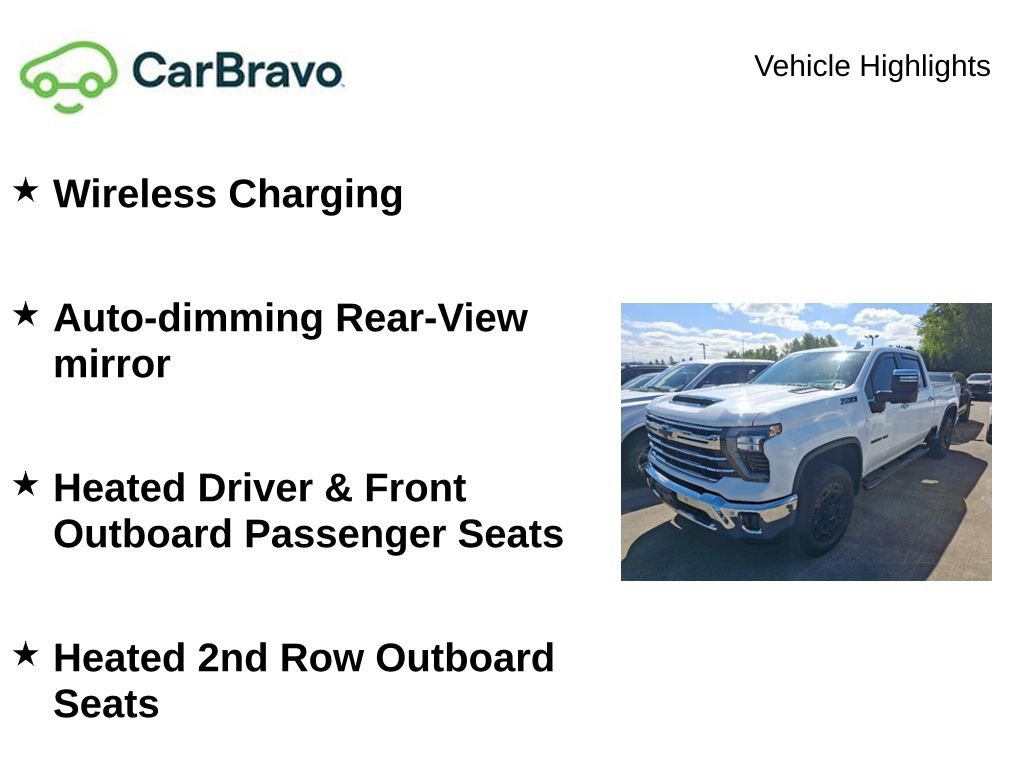 Used 2024 Chevrolet Silverado 3500 LTZ w/ LTZ Plus Package AWD/4WD image 10