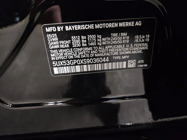 Certified 2025 BMW X3 xDrive30i image 23