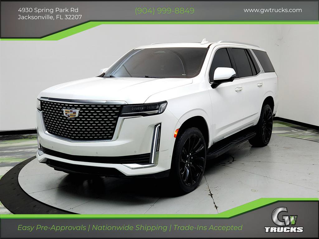Used 2021 Cadillac Escalade Premium Luxury w/ LPO, Illumination Package AWD/4WD image 1