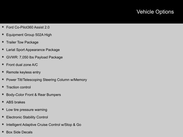 Used 2023 Ford F150 Lariat w/ Equipment Group 502A High image 2