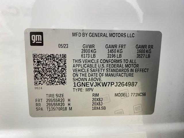 Certified 2023 Chevrolet Traverse RS AWD/4WD image 33