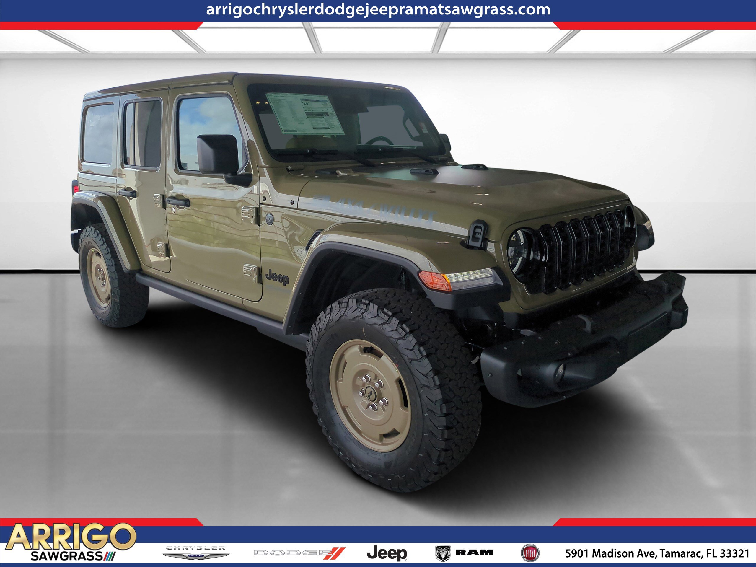 New 2026 Jeep Wrangler Unlimited Sport