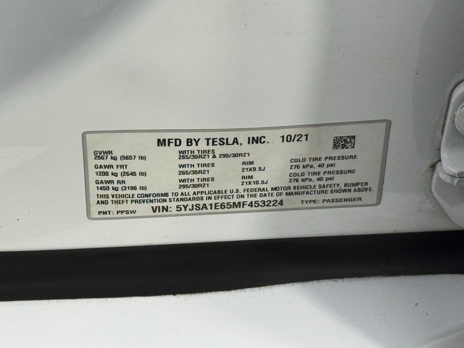 Used 2021 Tesla Model S Plaid image 50