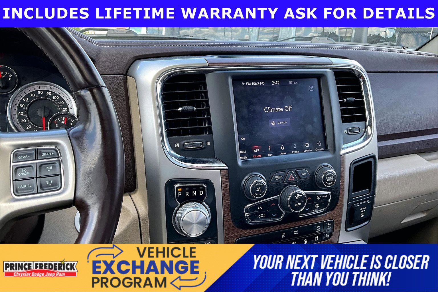 Used 2018 RAM 1500 Laramie w/ Convenience Group AWD/4WD image 6