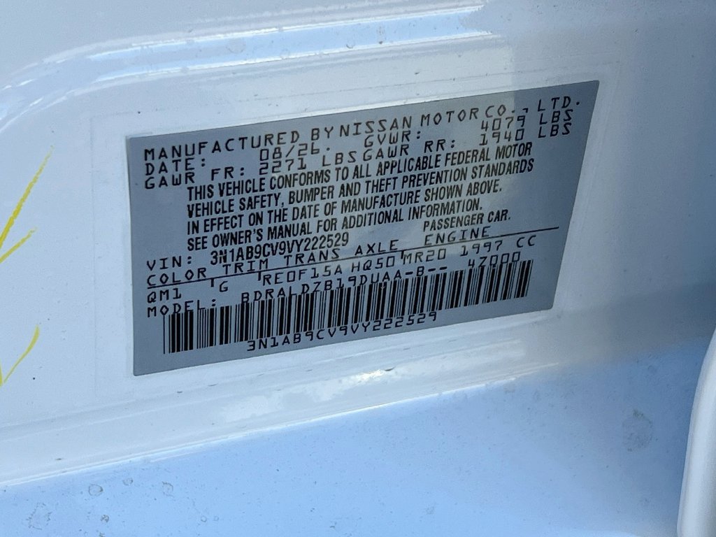 New 2027 Nissan Sentra SV FWD image 29