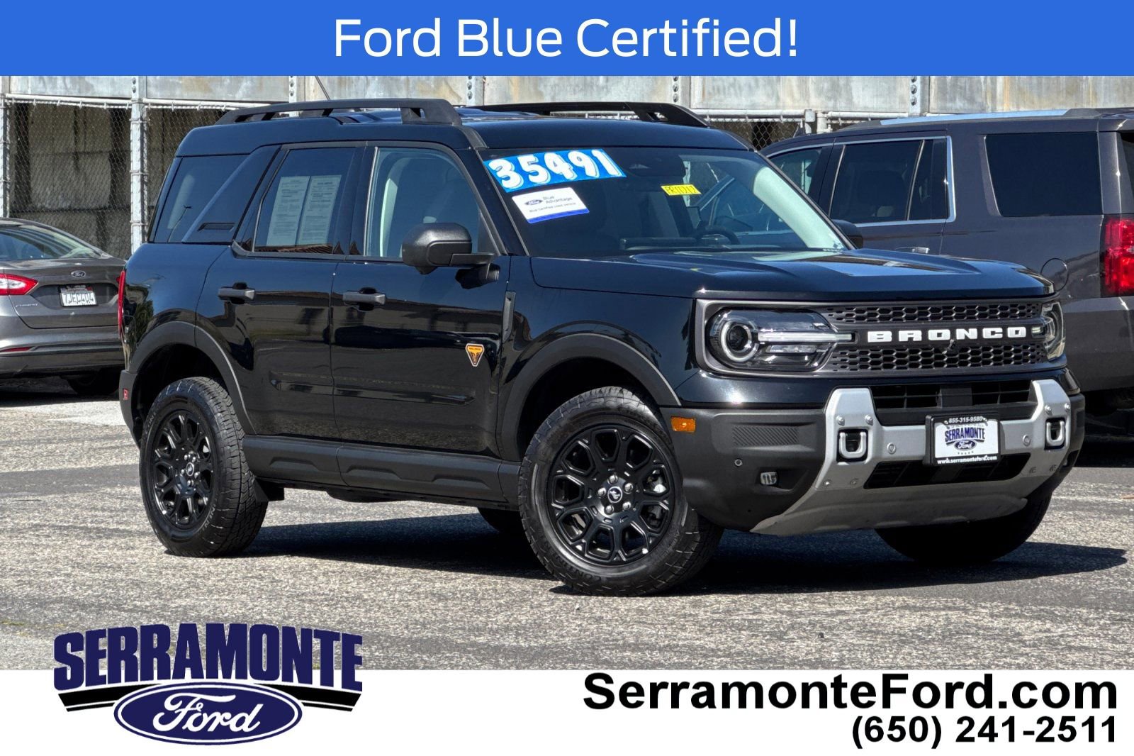 Certified 2025 Ford Bronco Sport Badlands AWD/4WD image 2