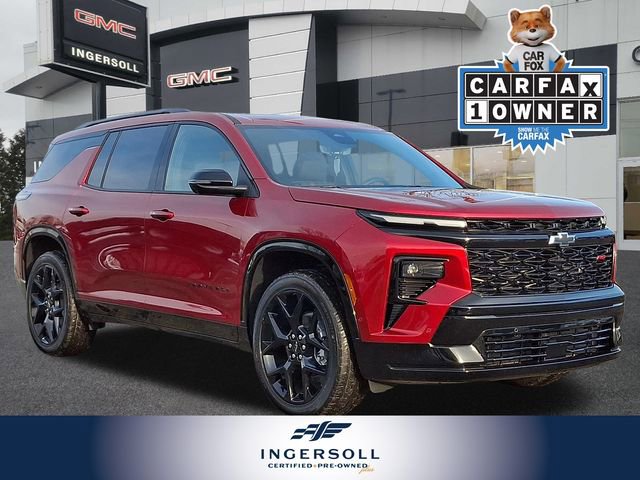 Used 2025 Chevrolet Traverse RS w/ LPO, Floor Liner Package image 1