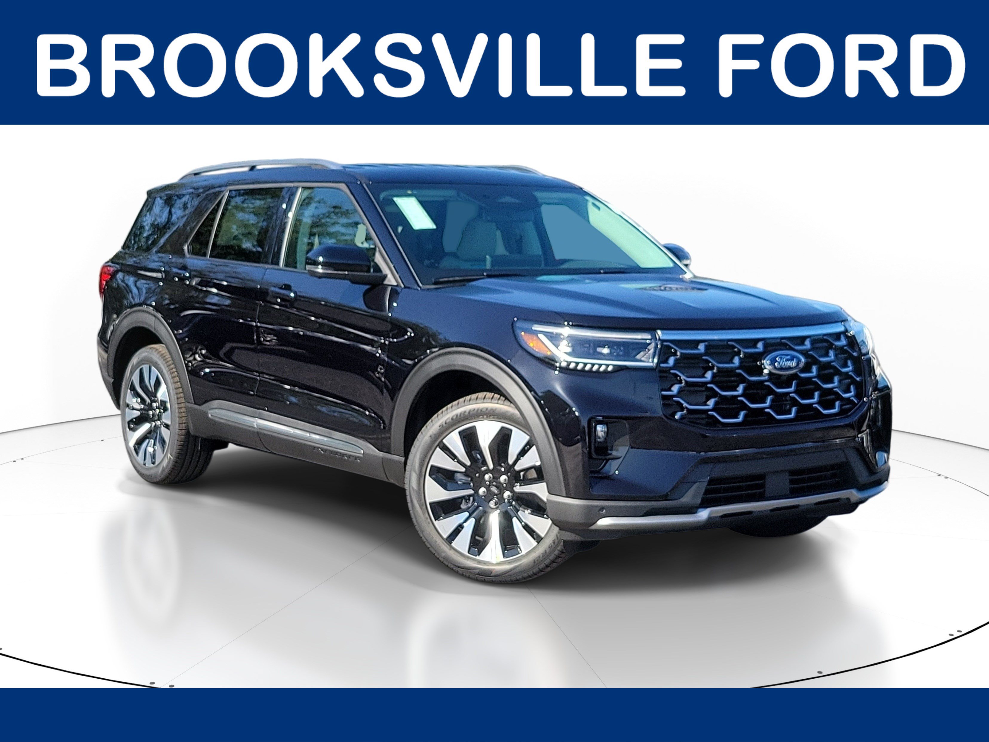 New 2026 Ford Explorer Platinum w/ LUX Leather Package