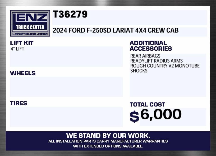Used 2024 Ford F250 Lariat w/ Lariat Ultimate Package AWD/4WD image 2