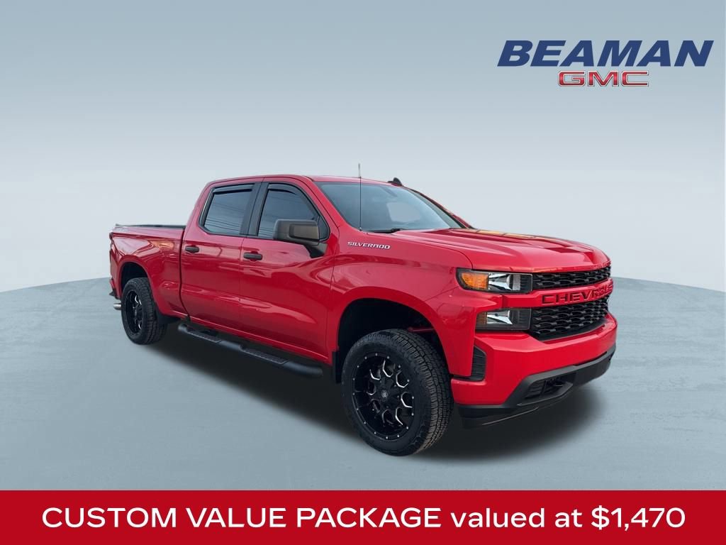 Used 2020 Chevrolet Silverado 1500 Custom w/ Custom Value Package