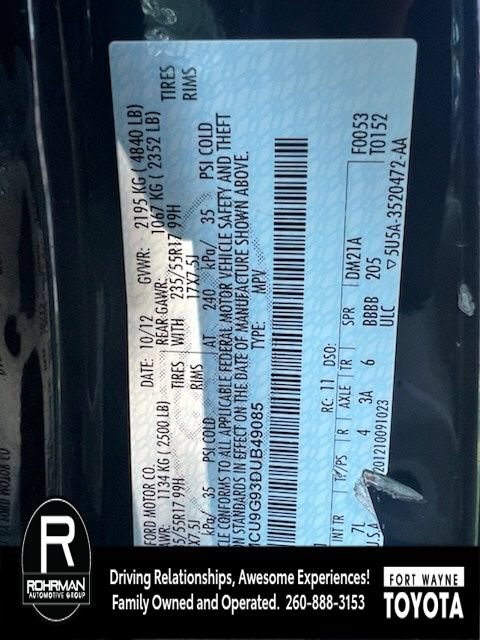 Used 2013 Ford Escape SE AWD/4WD image 10