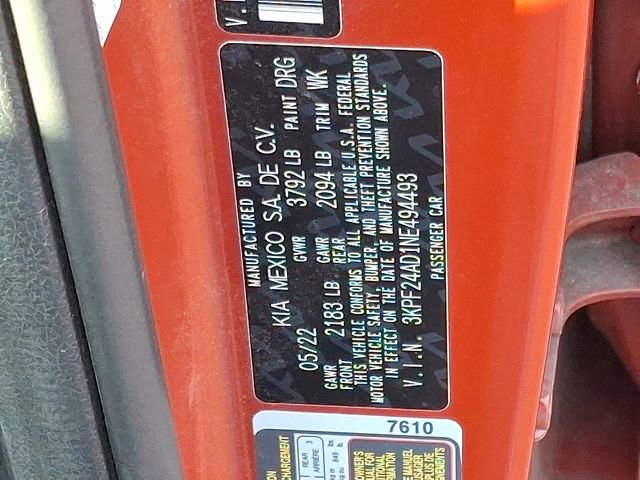 Used 2022 Kia Forte LXS image 25