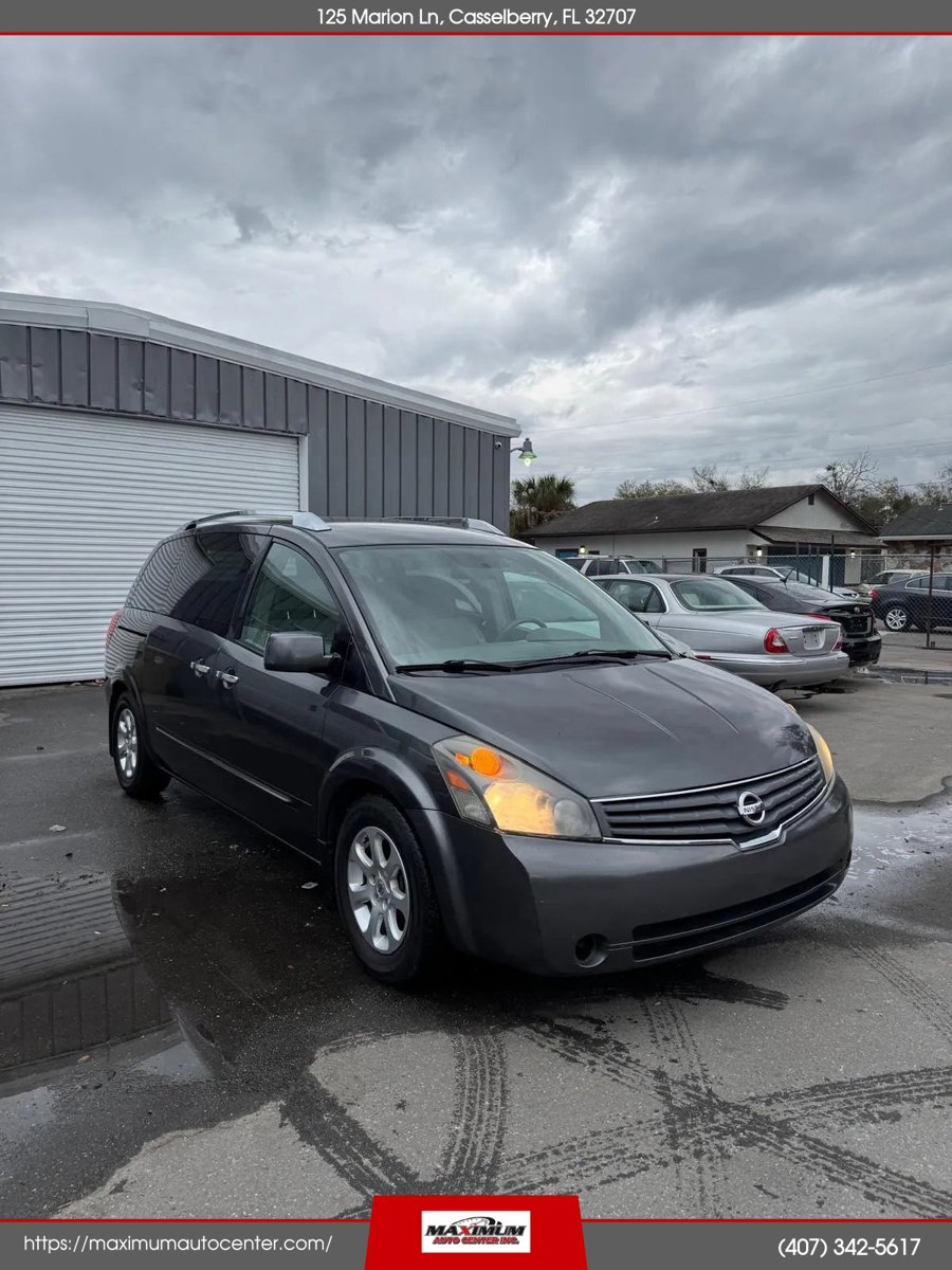 Used 2009 Nissan Quest S w/ Drivers Pkg FWD image 2