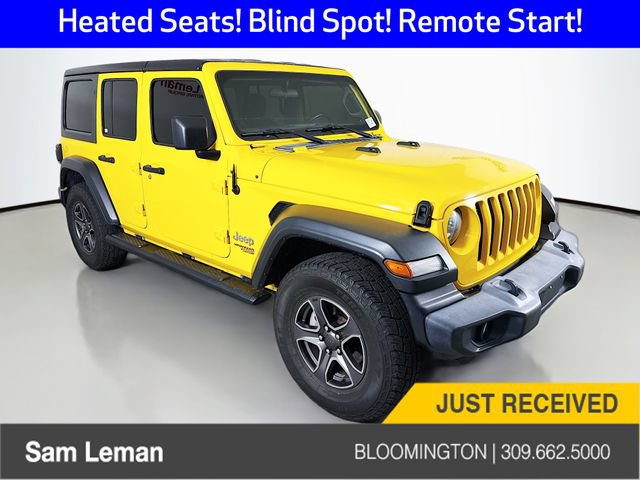 Used 2018 Jeep Wrangler Unlimited Sport S AWD/4WD image 1