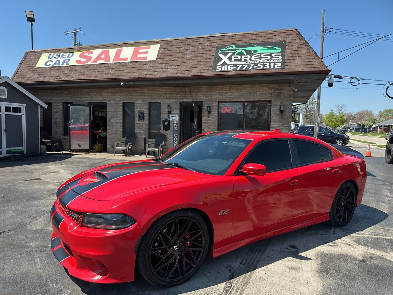 Used 2018 Dodge Charger R/T Scat Pack w/ Driver Confidence Group RWD image 1