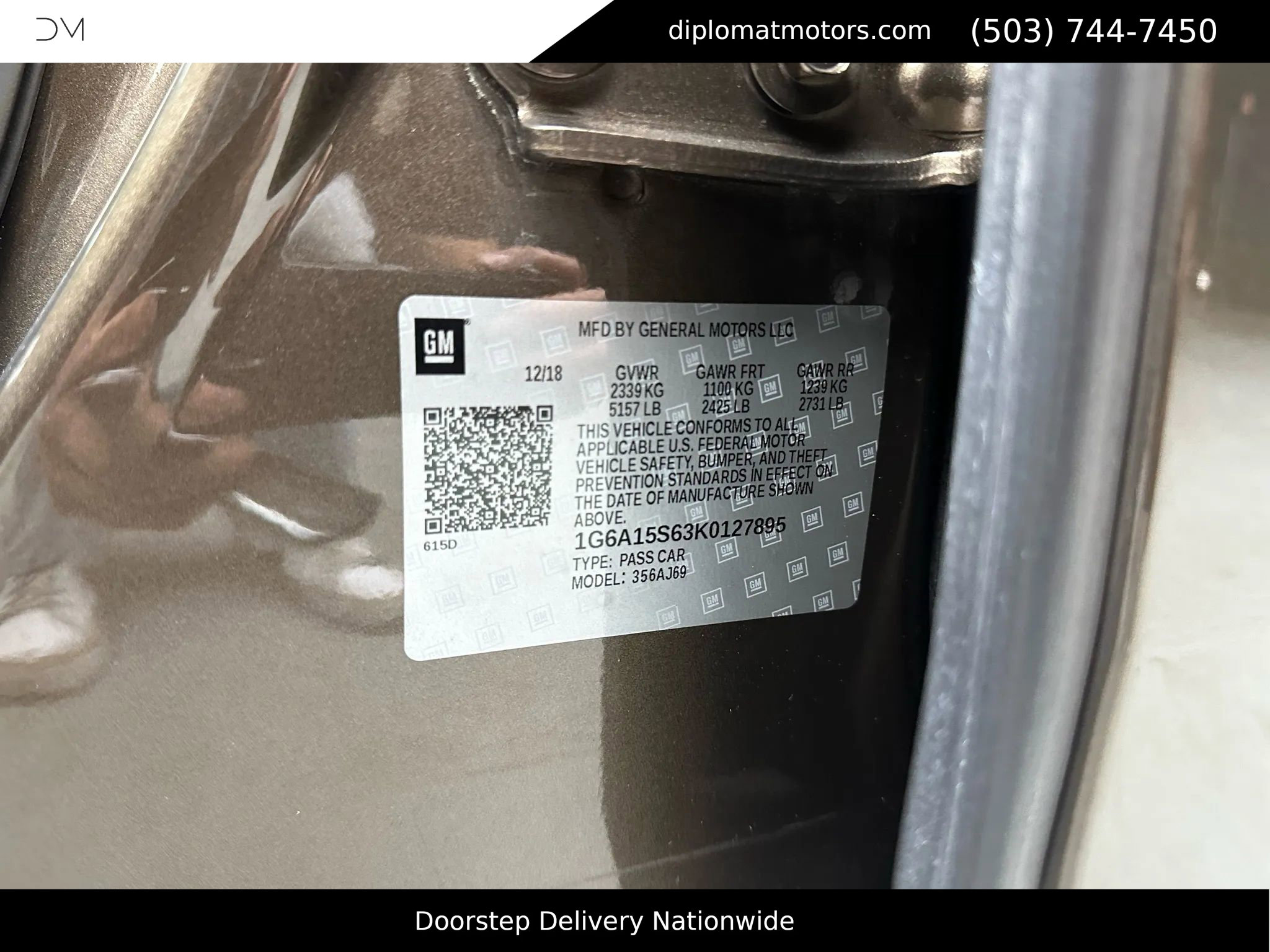 Used 2019 Cadillac CTS V w/ Pedestal Edition image 52