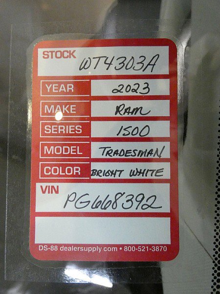 Used 2023 RAM 1500 Tradesman image 29