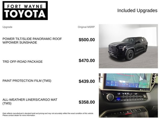 Used 2023 Toyota Sequoia Limited w/ TRD Off-Road Package AWD/4WD image 4