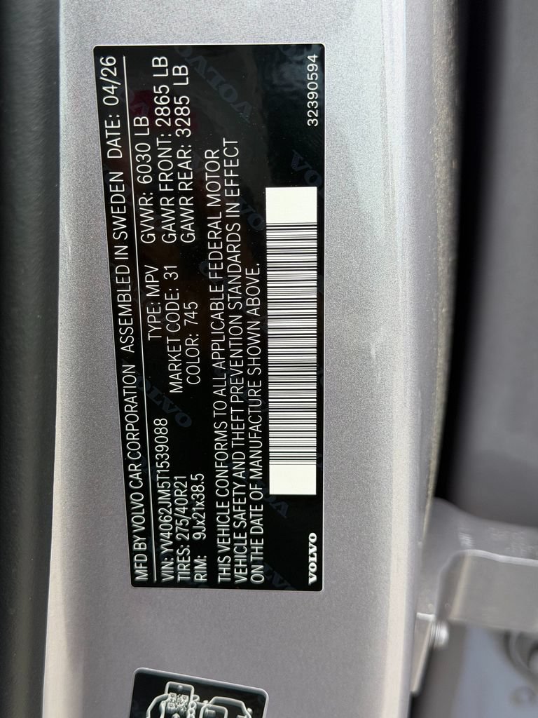 New 2026 Volvo XC90 B6 Ultra AWD/4WD image 34