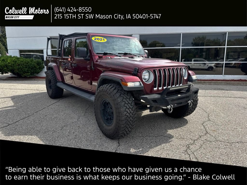 Used 2021 Jeep Gladiator Overland w/ Safety Group