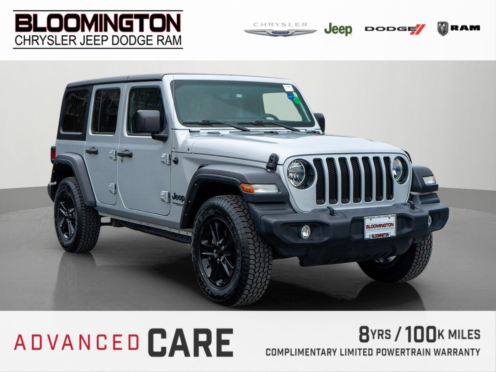 Used 2022 Jeep Wrangler Unlimited Sport image 1