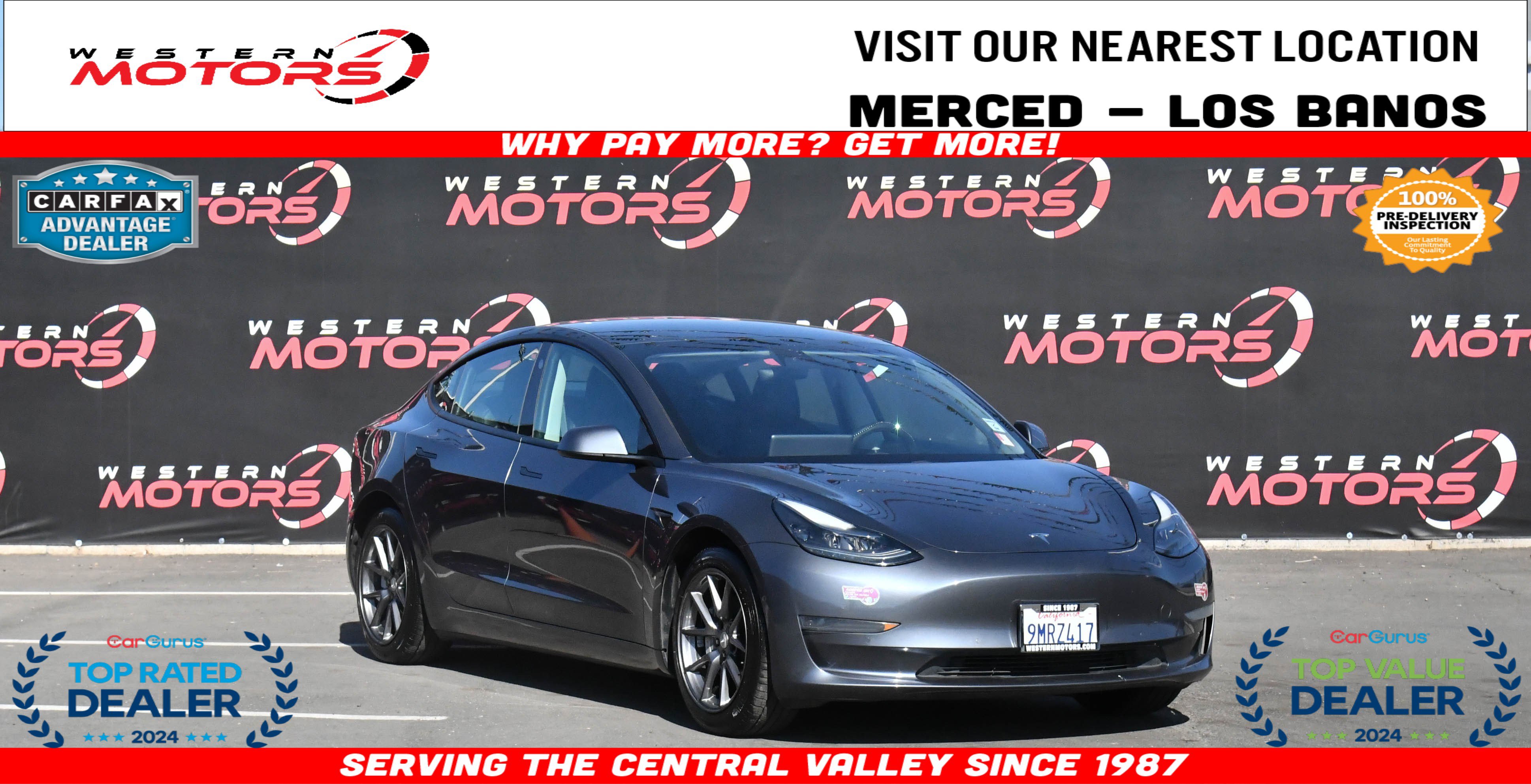 Used 2021 Tesla Model 3 Standard Range Plus