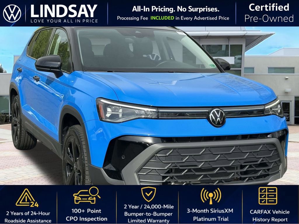 Used 2025 Volkswagen Taos SE image 1