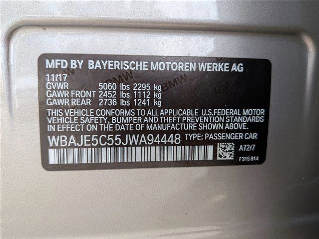 Used 2018 BMW 540i image 21