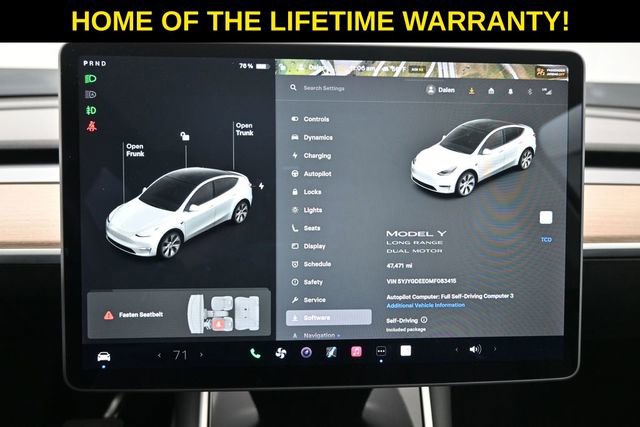Used 2021 Tesla Model Y Long Range AWD/4WD image 20