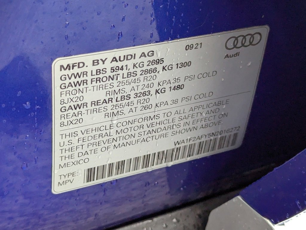 Used 2022 Audi Q5 e Prestige w/ Prestige Package image 46