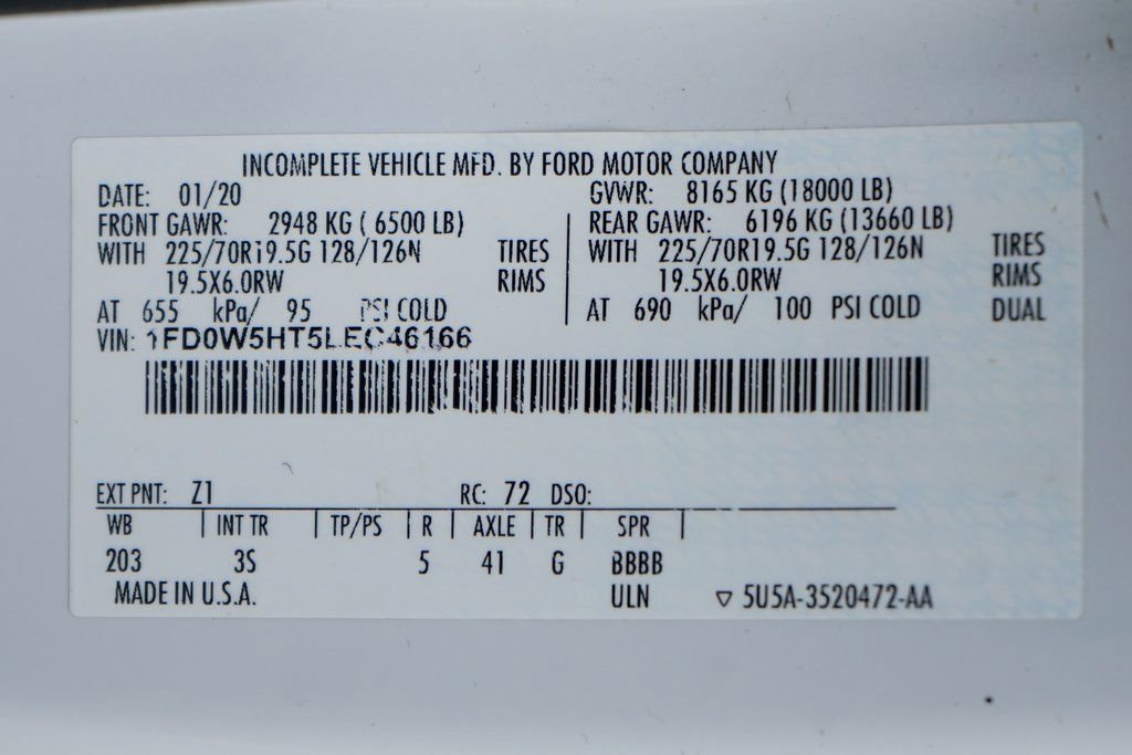 Used 2020 Ford F550 4x4 Crew Cab Super Duty image 47