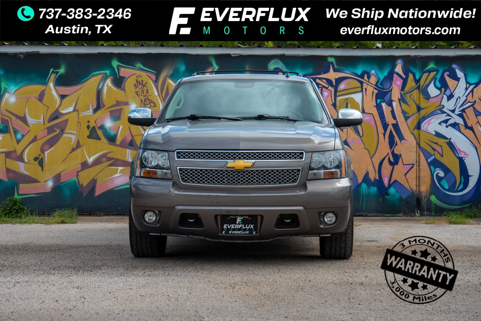Used 2013 Chevrolet Tahoe LT w/ Texas Edition RWD image 1