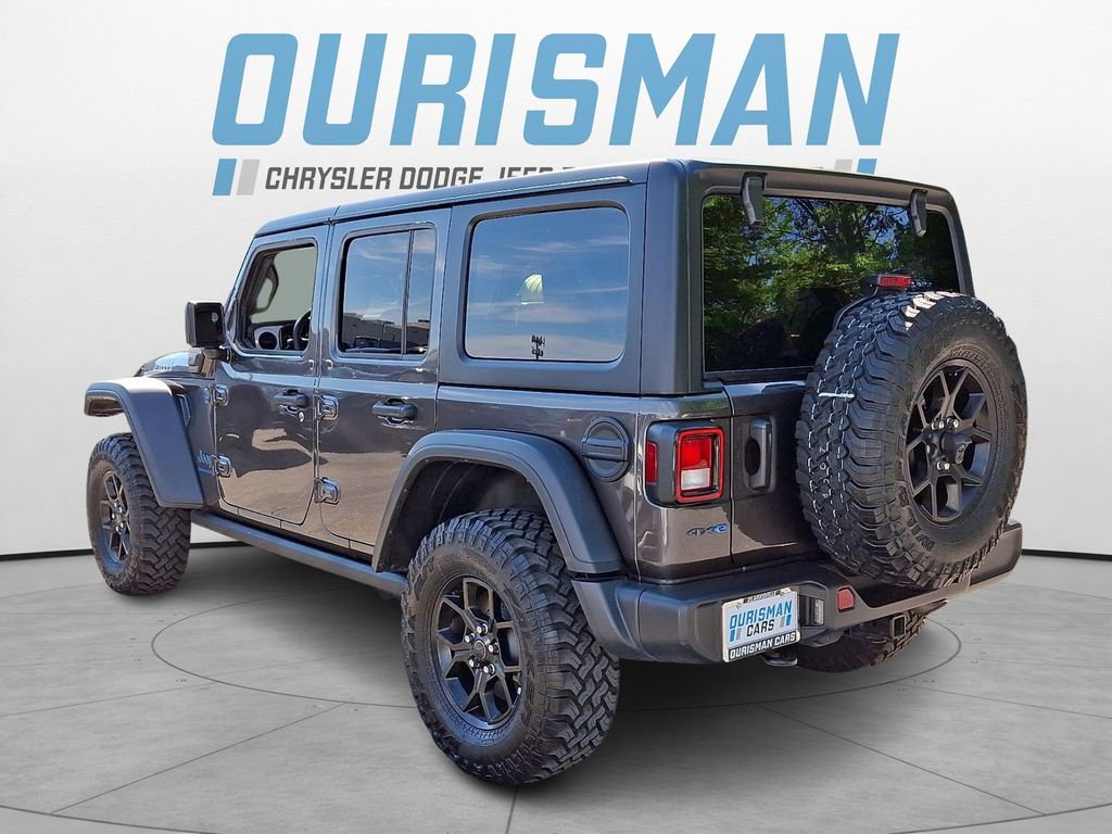 Used 2025 Jeep Wrangler Unlimited Sport S 4xe AWD/4WD image 4