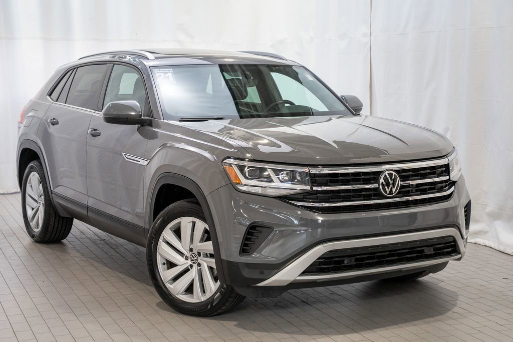 Used 2021 Volkswagen Atlas Cross Sport SE w/ Panoramic Sunroof Package
