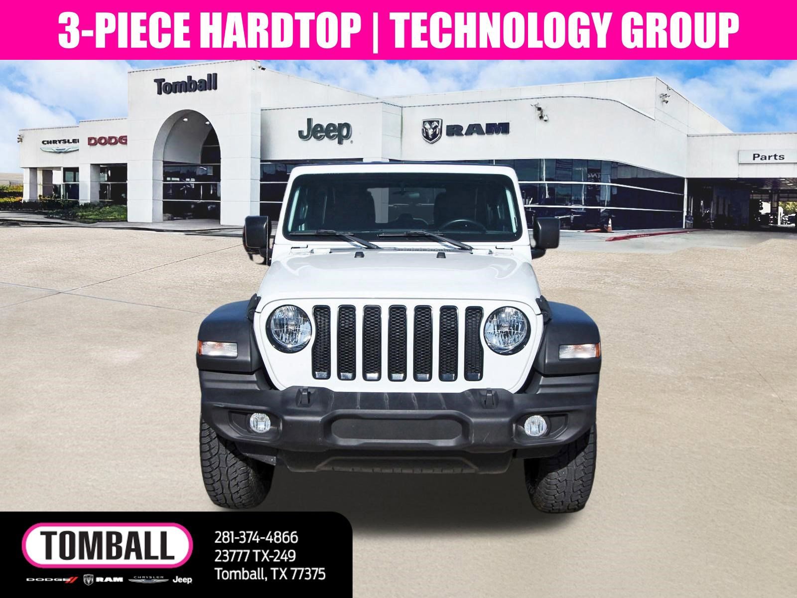Used 2022 Jeep Wrangler Unlimited Sport image 2