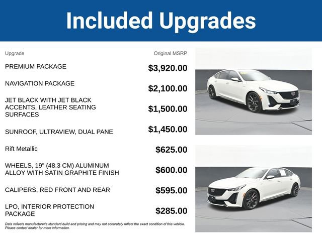 Used 2022 Cadillac CT5 V w/ Premium Package RWD image 5